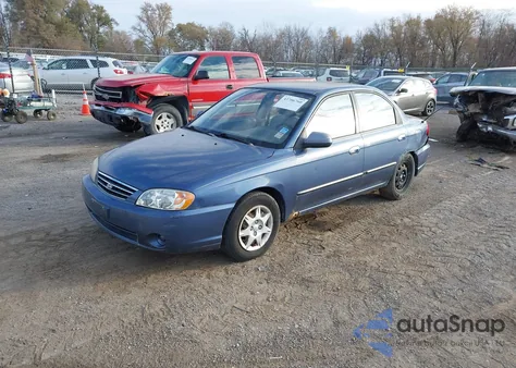 2003 Kia Spectra Ls from USA, damaged, VIN KNAFB121035216922